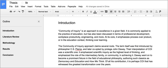 6 Tips for Writing Your Thesis in Google Docs - Paperpile