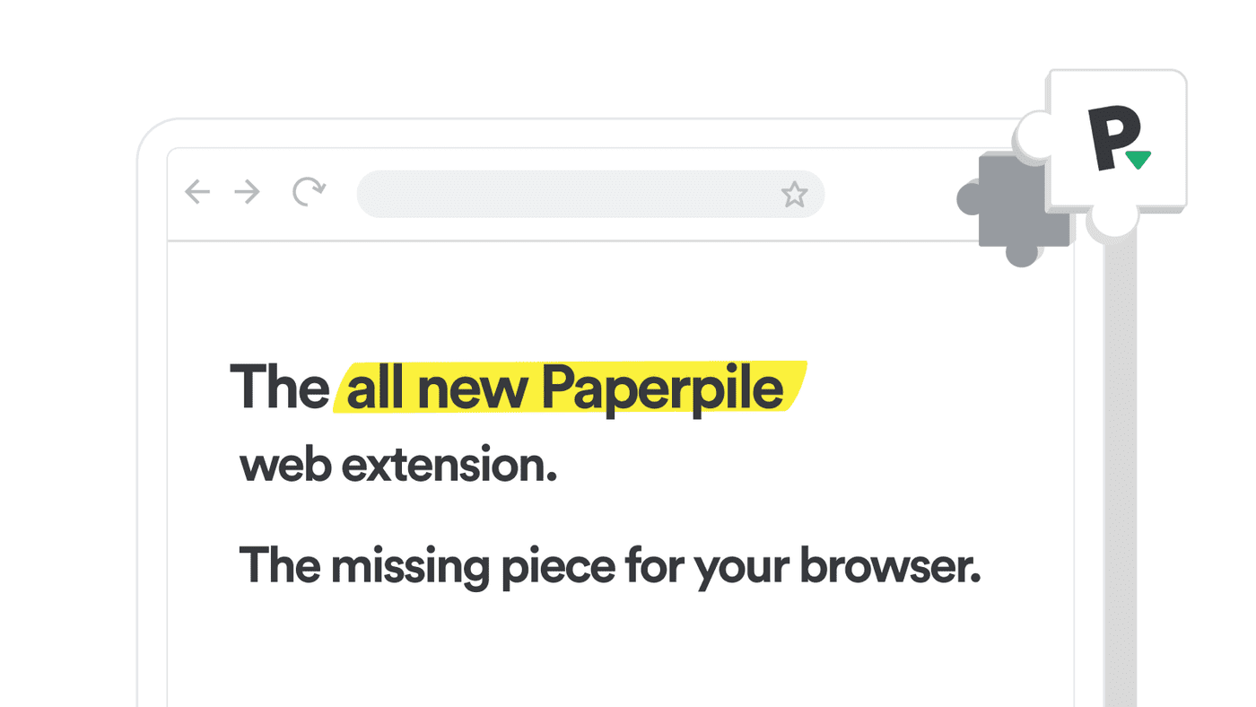 The Paperpile extension is the missing piece for your browser.