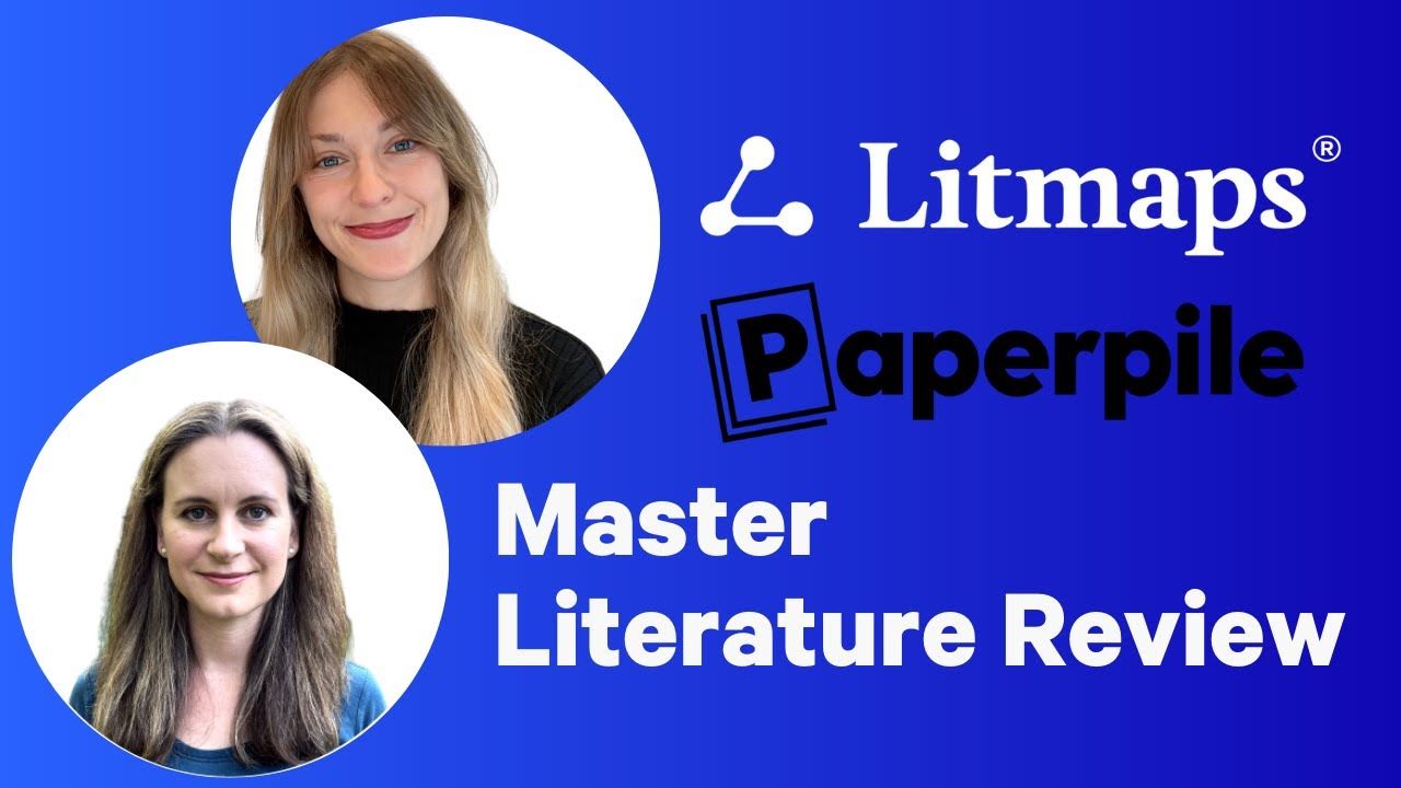 Thumbnail image for Paperpile and Litmaps webinar video.