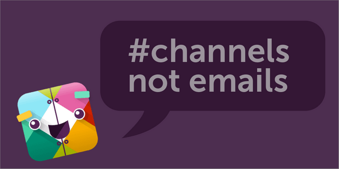 Slack - channels not emails