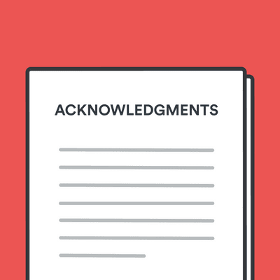 how to write dissertation acknowledgements