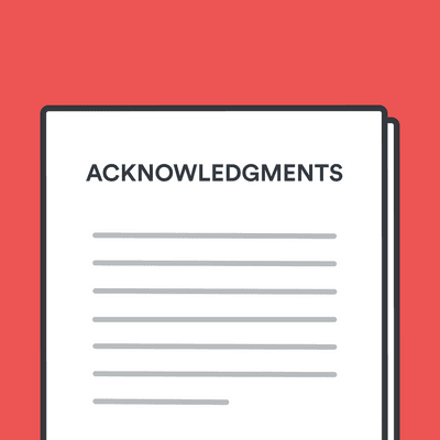 how to write acknowledgement of research paper