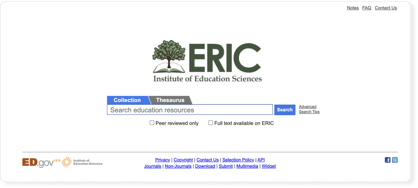 ERIC research database: complete tutorial - Paperpile