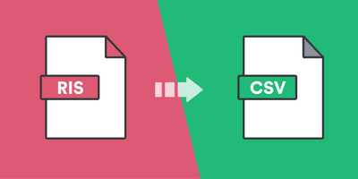 RIS to CSV converter