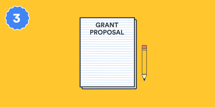 Write first draft grant proposal