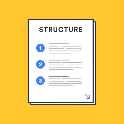 How to structure a thesis image