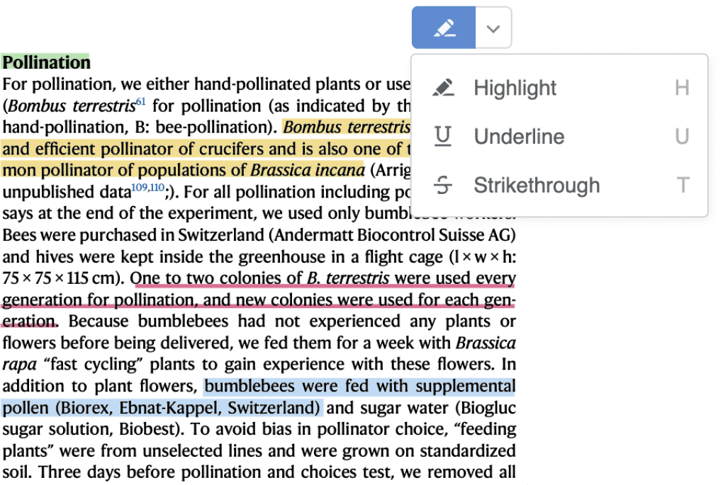 Highlight and annotate your PDFs