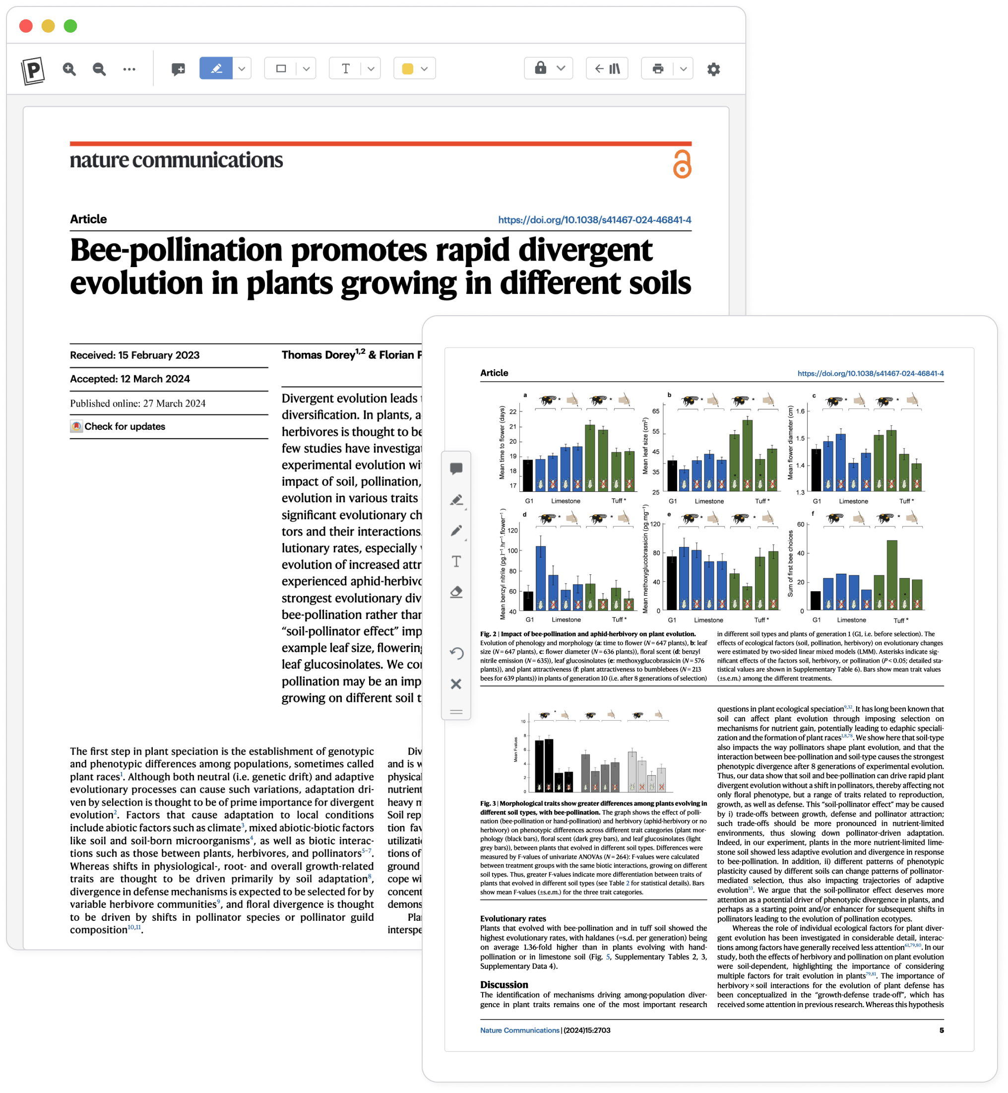 Paperpile PDF viewer