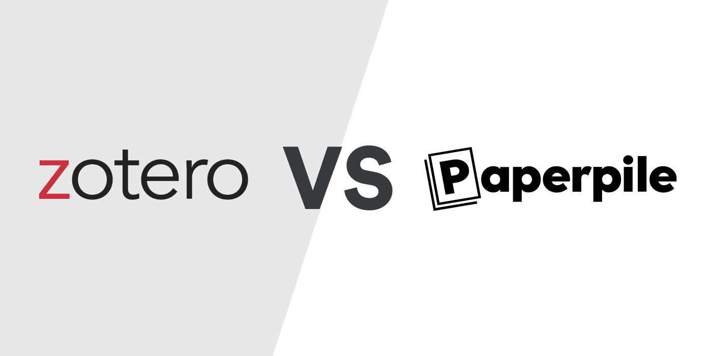 Paperpile Zotero comparison